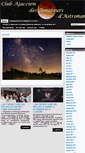 Mobile Screenshot of ajaccioastronomie.com